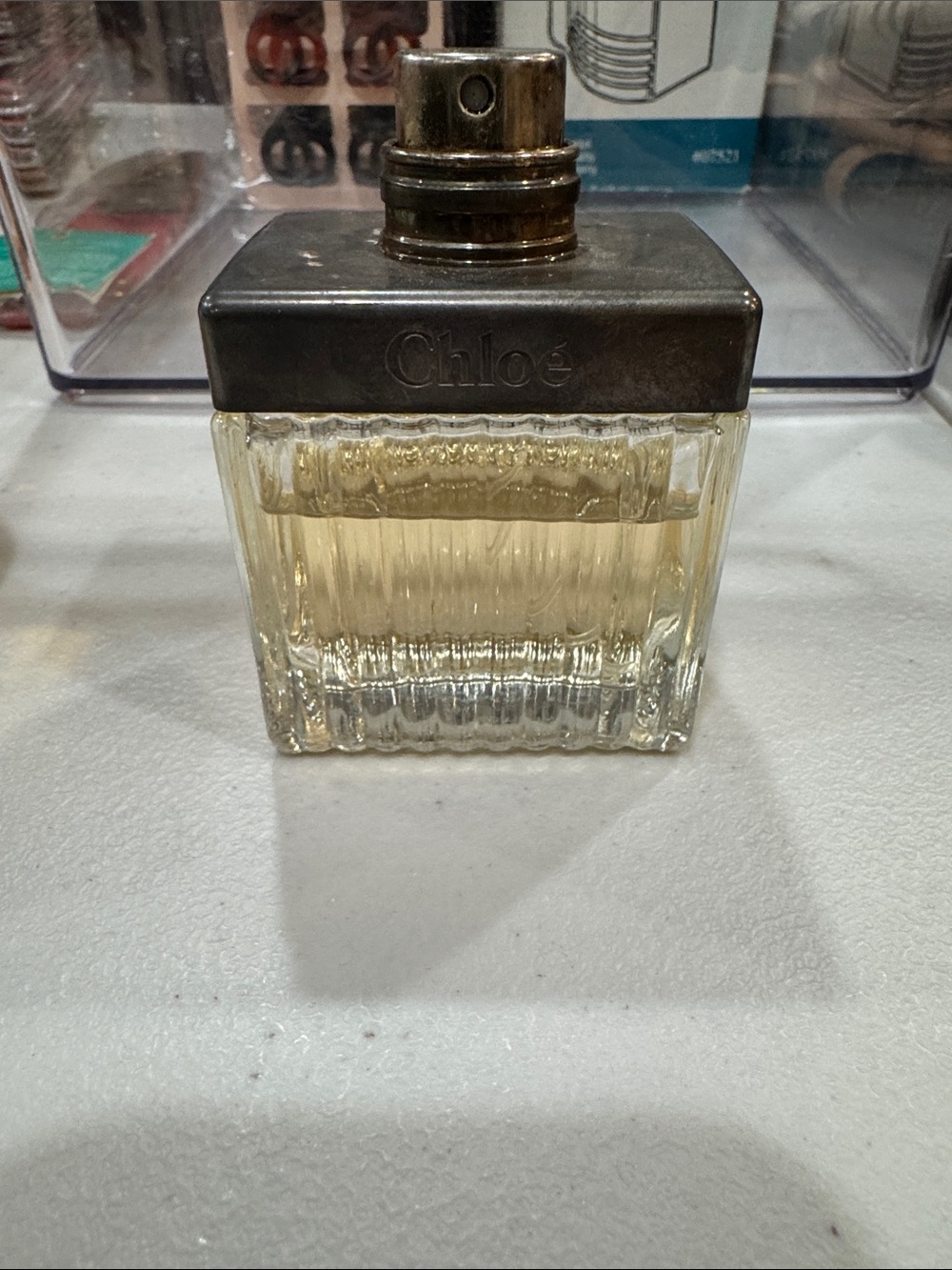Chloe Eau de Parfum - Clear Glass with Gold Top